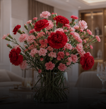 Behind-the-scenes floral arranging photograph